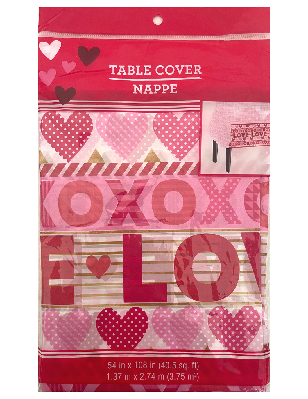 Valentine's Day Table Cover