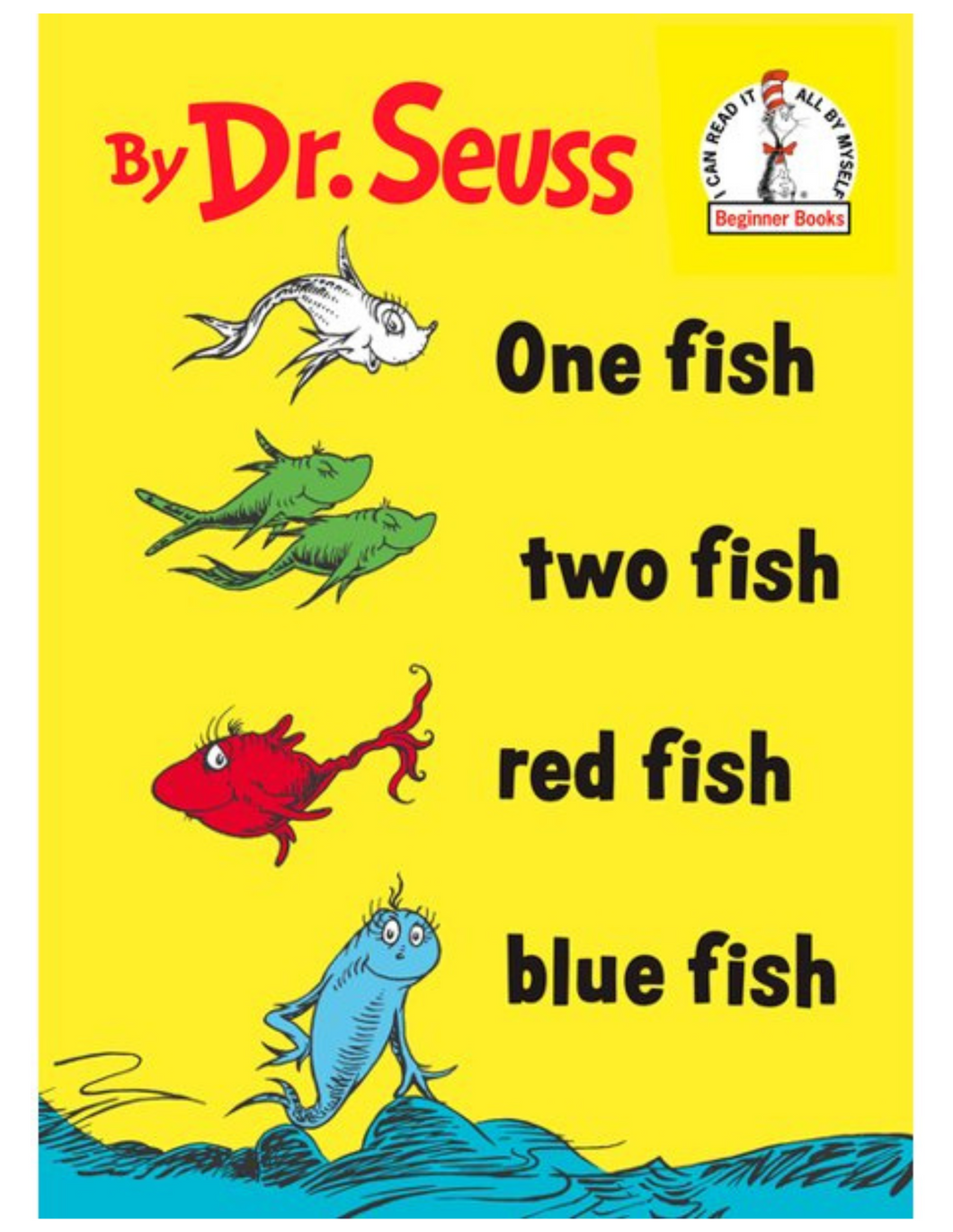 One Fish Two Fish Red Fish Blue Fish (Hardcover)