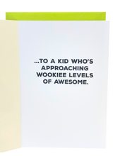 Load image into Gallery viewer, Hallmark: Star Wars - Chewbacca Happy Birthday