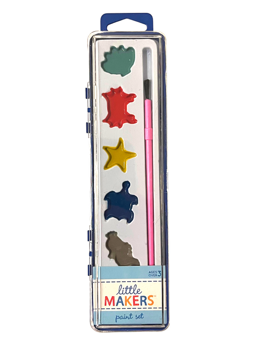 Little Makers: Summer Sea Paint Set (6 Paints, 1 Brush)