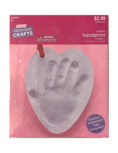 Oval Handprint Ornament Craft Kit