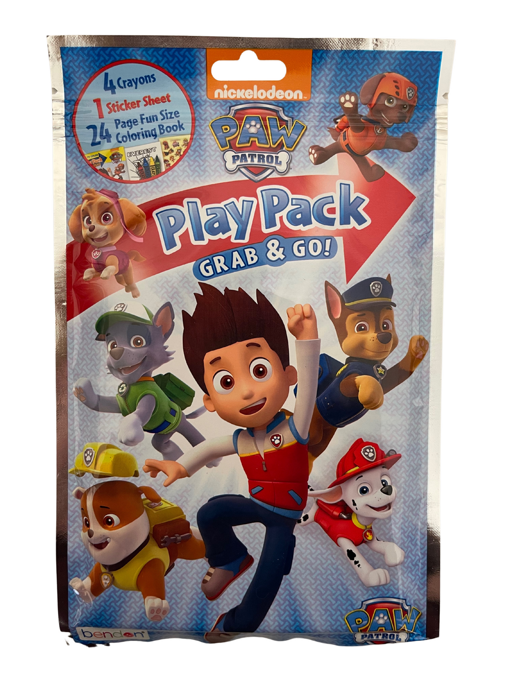 Paw Patrol Play Pack (Book, Crayons, & Stickers!)