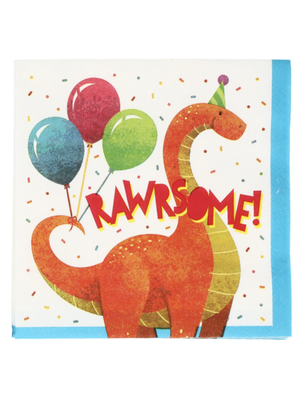 Dinosaur Party 6.5-in. Lunch Napkins, 20-ct. Packs