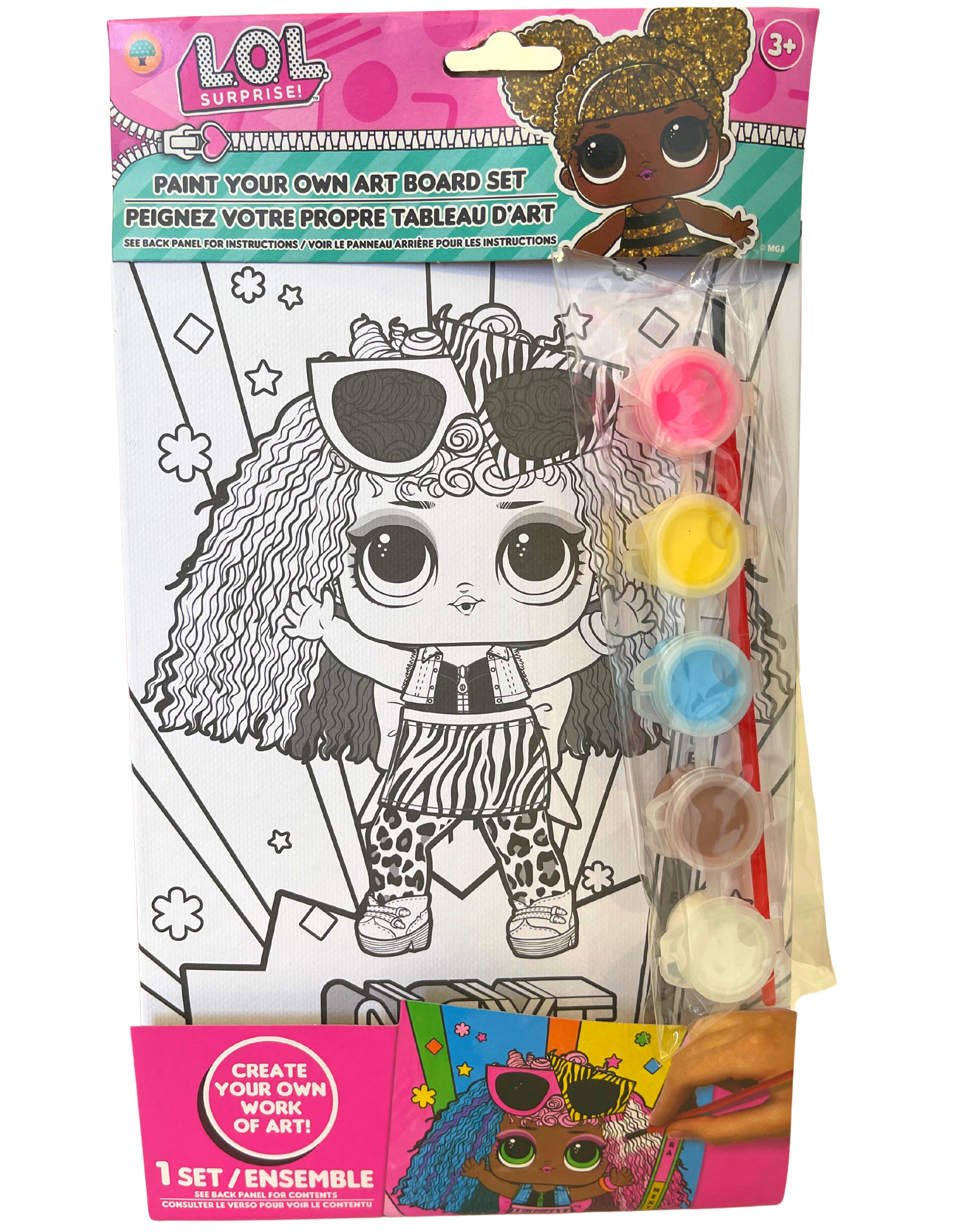 LOL Surprise Paint Your Own Art Board Set Red Balloon Books