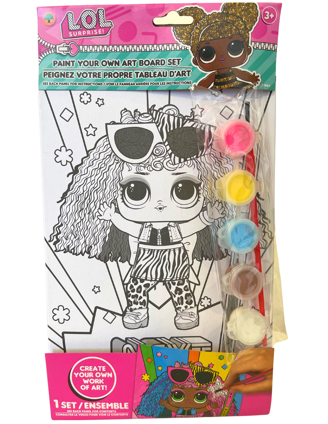LOL Surprise! Paint Your Own Art Board Set