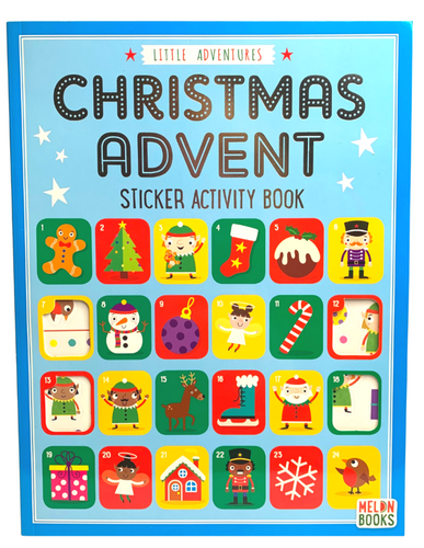 Christmas Advent Sticker Activity Book (with more than 200 stickers!)