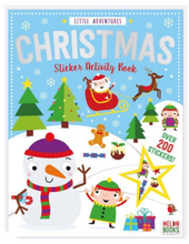 Load image into Gallery viewer, Christmas Sticker Activity Book (with more than 200 stickers!)