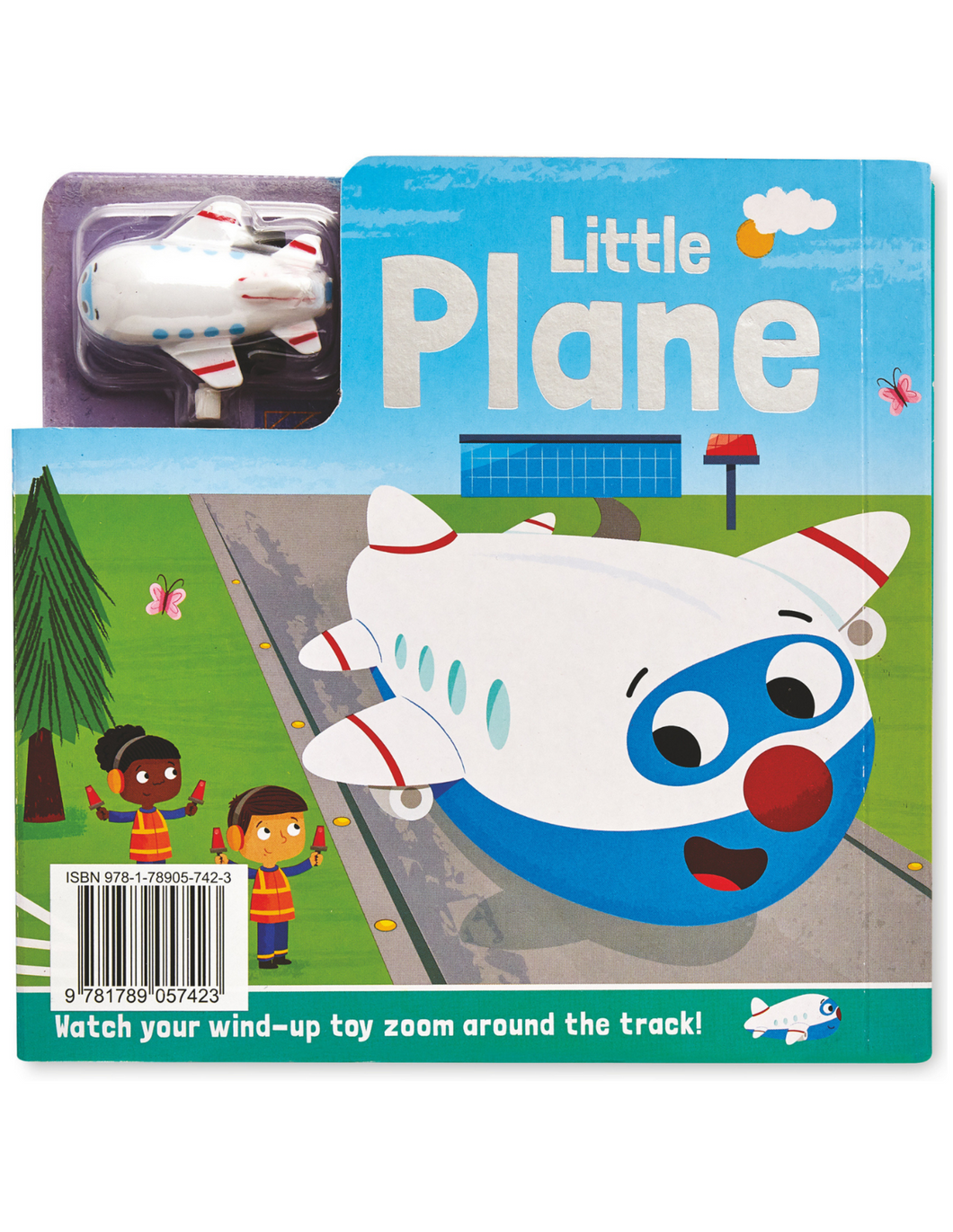 Little Plane: Read & Play with Fold-Out Play Mat and Wind-Up Toy