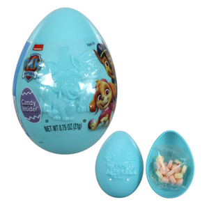 Paw Patrol & Mickey Mouse Licensed Plastic Easter Eggs with Candy, 0.75 oz each