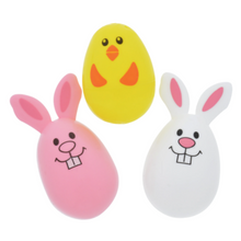 Load image into Gallery viewer, Character-Shaped Fillable Plastic Easter Eggs, 8-ct. Packs