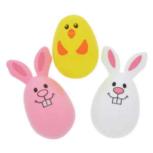 Character-Shaped Fillable Plastic Easter Eggs, 8-ct. Packs