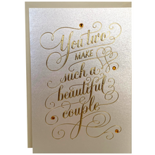 Load image into Gallery viewer, Hallmark: Wedding - Deluxe Bejwelled Best Wishes