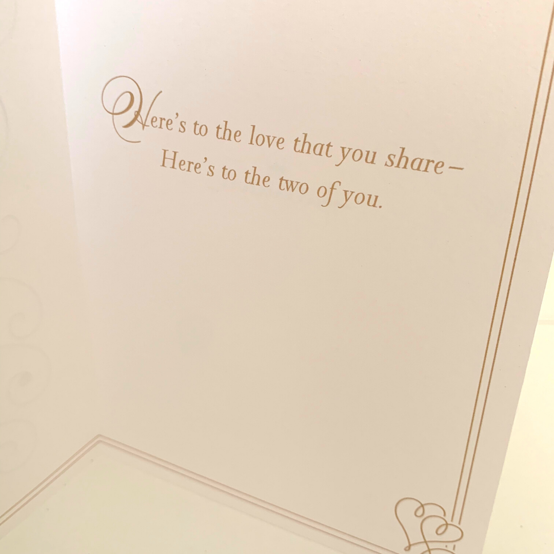 Hallmark: Wedding - Deluxe Bejwelled Best Wishes