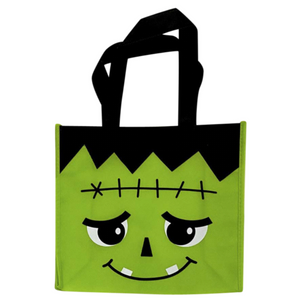 Frankenstein Halloween Shortie Fabric Treat Bag