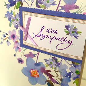 Hallmark: Sympathy for Loss - Forget Me Nots