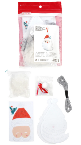 Santa Sewing Ornament Kit by Creatology™