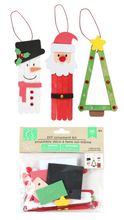 Load image into Gallery viewer, Crafter&#39;s Square DIY Christmas Craft Stick Ornament Kits, 48 pc