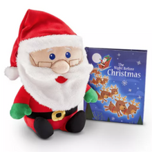 Load image into Gallery viewer, The Night Before Christmas Santa Plush and Book Bundle