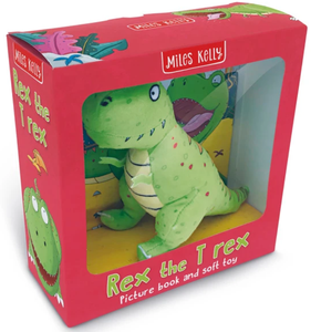 Rex the T-Rex: Picture Book and Soft Toy