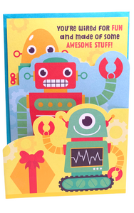 Hallmark: Happy Birthday - Robots Wired for Celebrating!