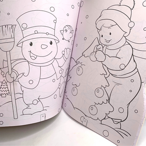 Merry Christmas Reindeer Colouring Book (with more than 100 stickers!)