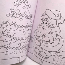 Load image into Gallery viewer, Merry Christmas Reindeer Colouring Book (with more than 100 stickers!)
