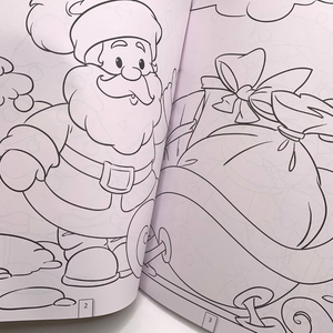 Merry Christmas Colouring Book (with more than 100 stickers!)