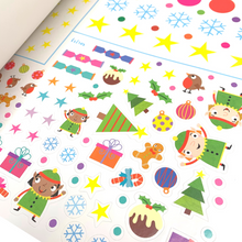 Load image into Gallery viewer, Christmas Advent Sticker Activity Book (with more than 200 stickers!)