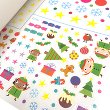 Load image into Gallery viewer, Christmas Sticker Activity Book (with more than 200 stickers!)
