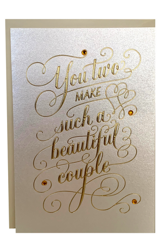 Hallmark: Wedding - Deluxe Bejwelled Best Wishes