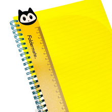 Load image into Gallery viewer, Cool Cats Spiral Notebooks with Ruler
