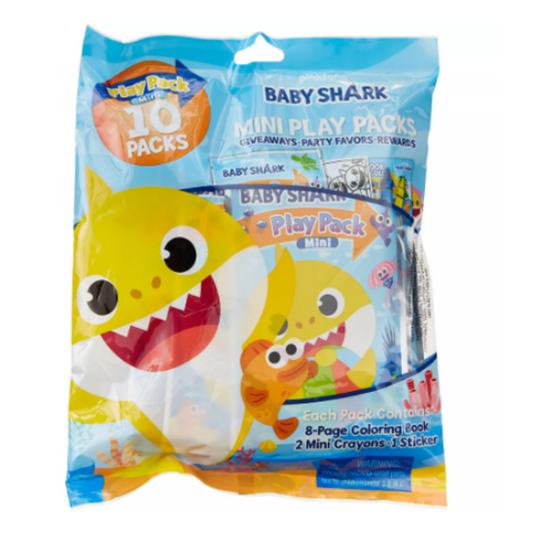 Baby Shark Mini Play Packs (10 count)