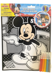 Disney Junior Mickey: Velvet Art Poster (Sight-Seeing!)