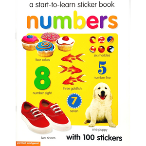 A Start-to-learn Sticker Book: Numbers