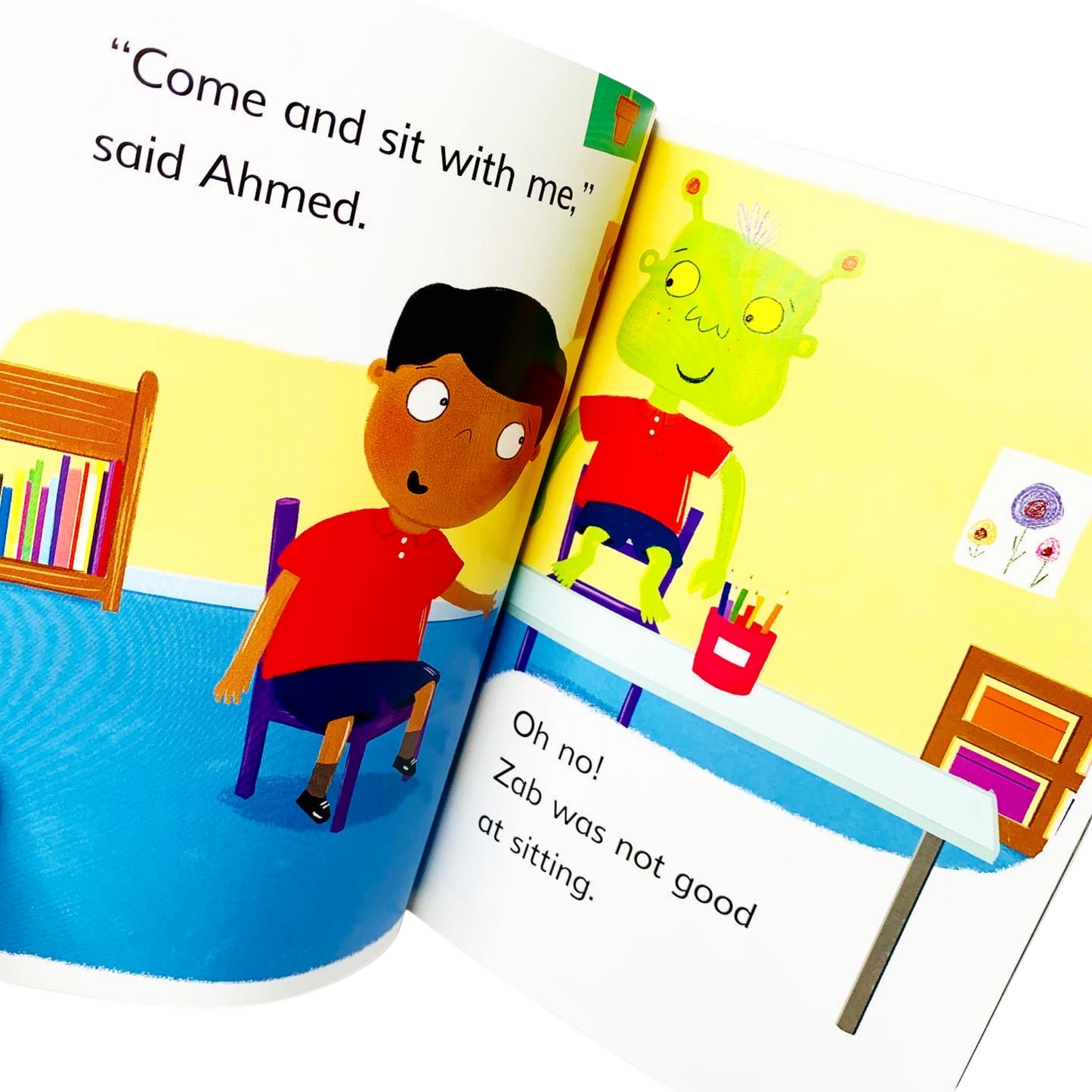 Ahmed and the New Boy (Yellow 3)