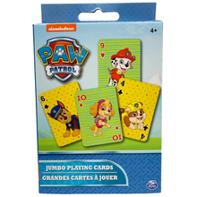 Load image into Gallery viewer, Paw Patrol: Jumbo Playing Cards