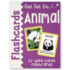 Get Set Go Flashcards: Animals