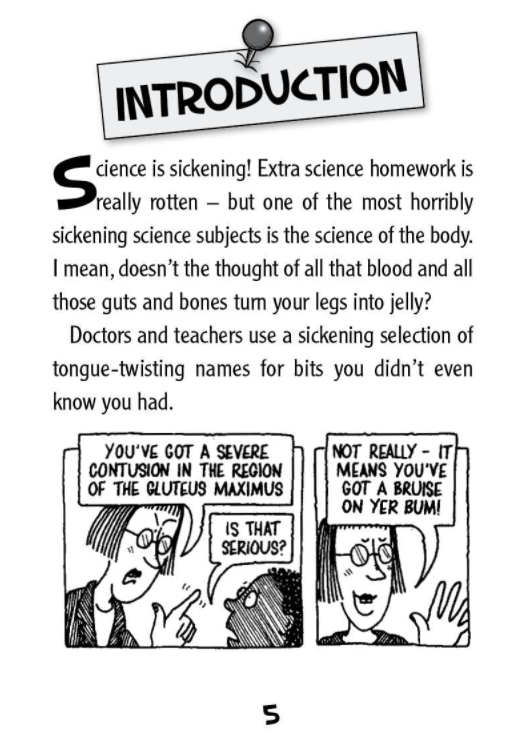 Horrible Science: Blood, Bones and Body Bits