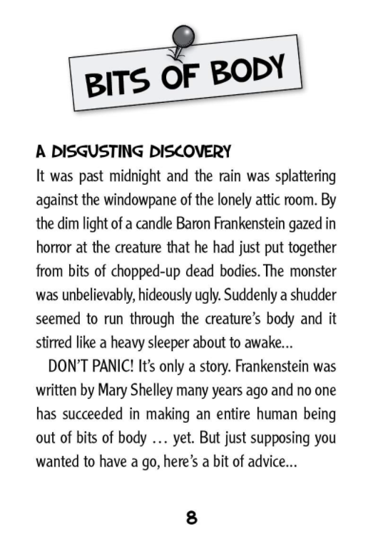 Horrible Science: Blood, Bones and Body Bits