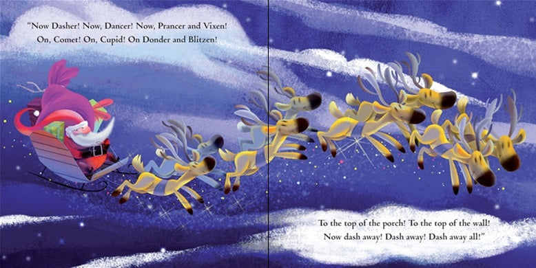 Twas the Night Before Christmas Puzzle and Book