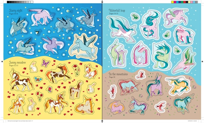 Magical Unicorns Puzzle and Book
