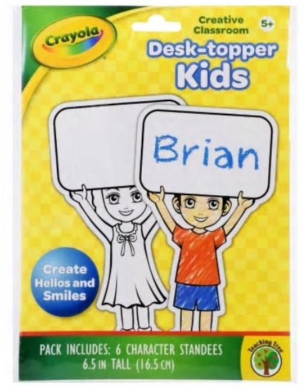 Crayola Desk-topper Kids (6 per pack)