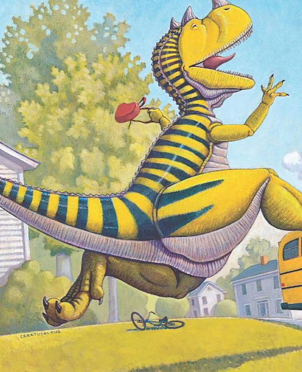 How Do Dinosaurs Go to School?