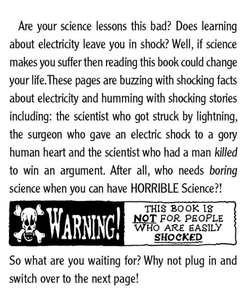 Horrible Science: Shocking Electricity