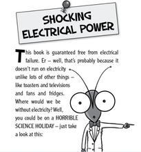 Load image into Gallery viewer, Horrible Science: Shocking Electricity
