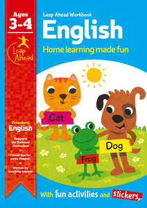 Leap Ahead Workbook: English Ages 3-4