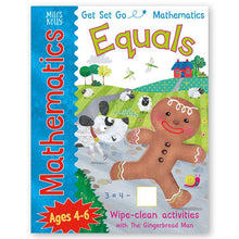 Load image into Gallery viewer, Get Set Go Numbers: The Gingerbread Man - Equals Ages 4-6