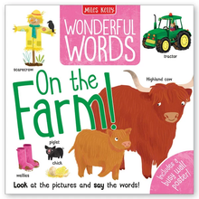 Load image into Gallery viewer, Miles Kelly: Wonderful Words: On the Farm! (With Busy Wall Poster!)