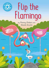 Load image into Gallery viewer, Flip the Flamingo (Blue 4)