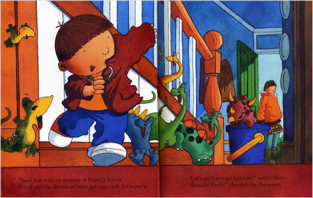 Harry and the Dinosaurs have a Happy Birthday